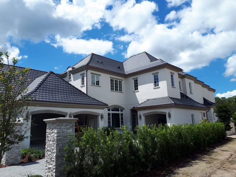 Керамическая черепица Flat-10 Graphite